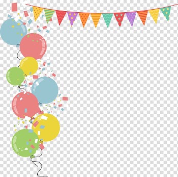 Balloon , joyeux anniversaire transparent background PNG clipart