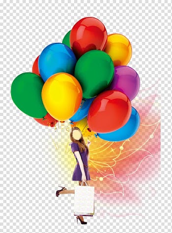 Balloon Liski, Colored balloons transparent background PNG clipart