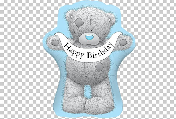 Balloon Me To You Bears Birthday Gift Teddy Bear PNG, Clipart ...