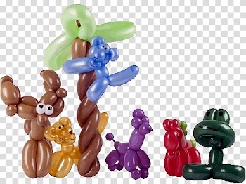 Balloon modelling , Balloon twisting transparent background PNG clipart
