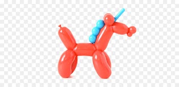 Balloon modelling Dog Unicorn Birthday - balloon 