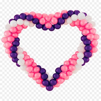 Balloon modelling Wedding Party Heart - heart balloon 