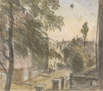Balloon over Holland Street, Kensington, | Free Photo - rawpixel