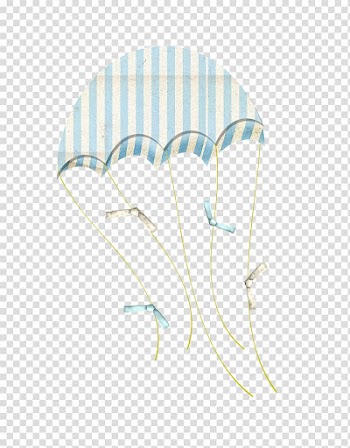 Balloon Parachute Icon, White parachute transparent background PNG clipart