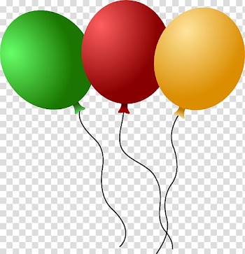 Balloon Party Birthday , balloon transparent background PNG clipart