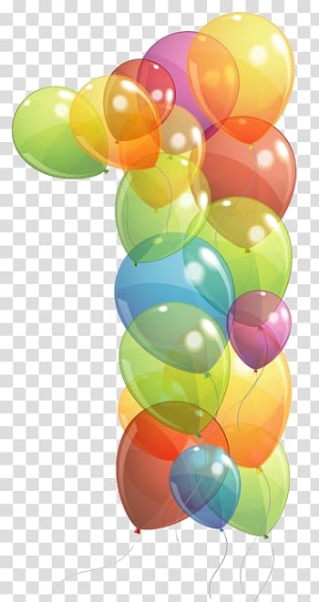 Balloon Party Birthday , balloon transparent background PNG clipart