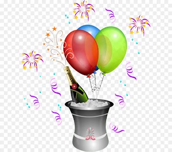 Balloon Party Birthday Clip art - Cartoon Firecracker 