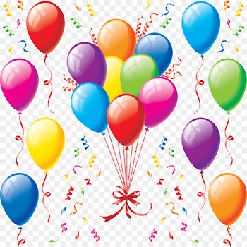 Balloon Party Birthday Clip art - Colorful balloons 