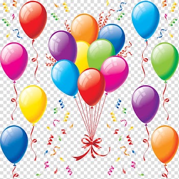 Balloon Party Birthday , Colorful balloons transparent background PNG clipart