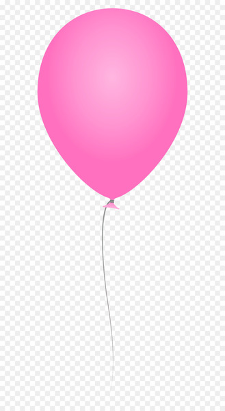 Balloon Pink Heart - Balloon Vector 