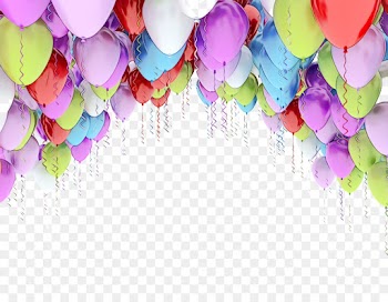 balloon pink party supply magenta petal