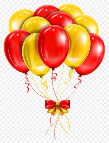 Balloon Red Clip art - Ballons Png 