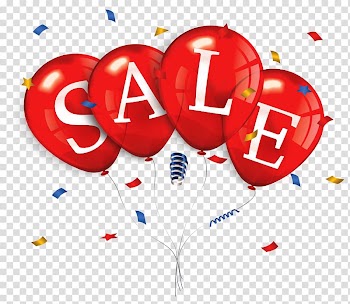 Balloon Sales , sale transparent background PNG clipart