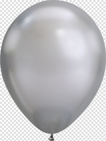Balloon Silver Gold Party Color, balloon transparent background PNG clipart