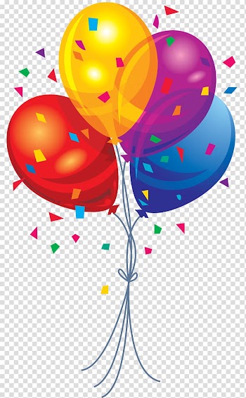 Balloon transparent background PNG clipart