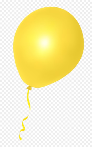 balloon yellow party supply