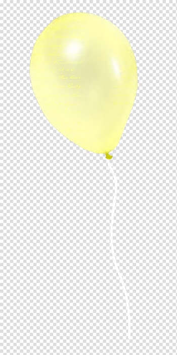Balloon Yellow, Yellow Balloon transparent background PNG clipart