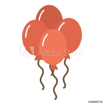 balloons helium floating icon