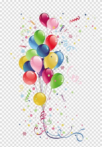 Balloons illustration, Party Balloon Birthday , Colorful balloons transparent background PNG clipart