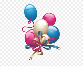 Balloons Png Clipart - Happy Birthday Vector Free