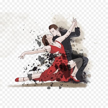 Ballroom dance Ballet Dancer - Dancing and dancing cards for men and women 