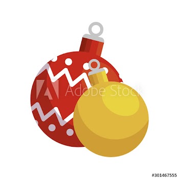 balls christmas decoration design
