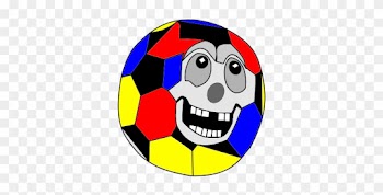 Balon Colombiano Png Images - Cartoon Soccer Ball Face Fitted T-shirt