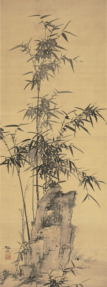 Bamboo and Rock during first | Free Photo - rawpixel