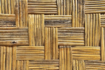 Bamboo, Bamboo Mat, Pattern, Texture, Tissue, Brown