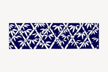 Bamboo border clipart, vintage illustration | Free Vector - rawpixel