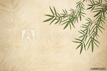 Bamboo leaf background