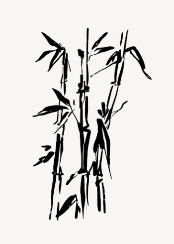 Bamboo  line art, Chinese | Free Photo - rawpixel