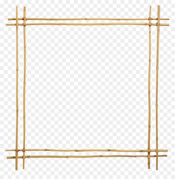 Bamboo Picture frame Stairs - Japanese decorative hand-painted cartoon,Bamboo Border 