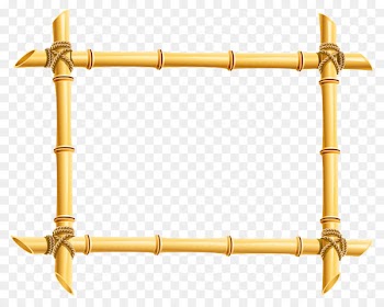 Bamboo Picture frame Stock photography - Bamboo Border 