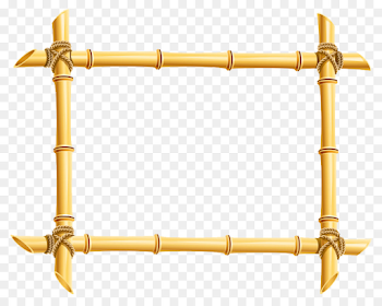 Bamboo Picture frame Stock photography - Bamboo Border png ...