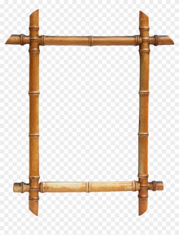 Bamboo Style Frame Png