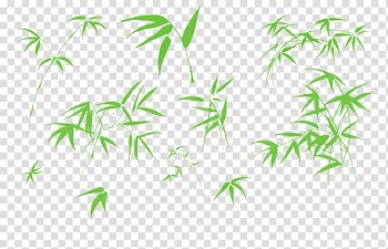 Bamboo tree art, Bamboo Illustration, Bamboo leaves transparent background PNG clipart