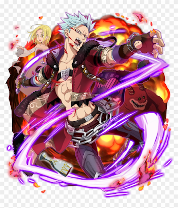 Ban's Pain And Strugglemedia - Ban Nanatsu No Taizai Png ...