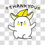 Bana and Nana, white animal illustration transparent background PNG clipart