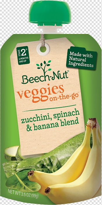 Banana Baby Food Beech-Nut Zucchini Purée, banana transparent background PNG clipart