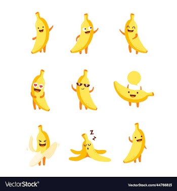 banana cartoon character