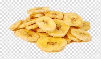 Banana chips illustration, French fries Organic food Frutti di bosco Banana chip Dried fruit, Banana chips transparent background PNG clipart