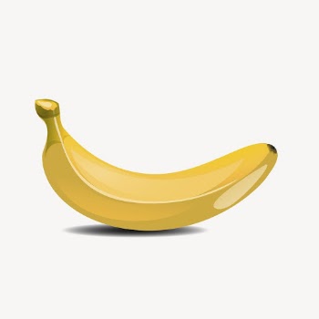 Banana clipart, fruit illustration. Free | Free Photo - rawpixel