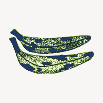 Banana collage element, fruit illustration | Free PSD - rawpixel