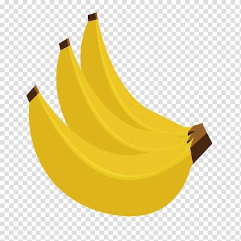 Banana Euclidean Musa basjoo Fruit, Delicious banana transparent background PNG clipart
