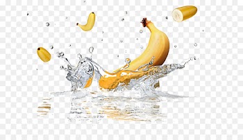 Banana Flavored Milk Water Splash - Banana water 
