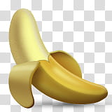 Banana fruit illustration transparent background PNG clipart