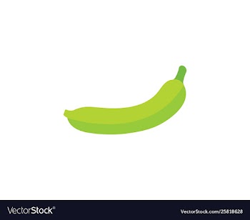 Banana logo vector image