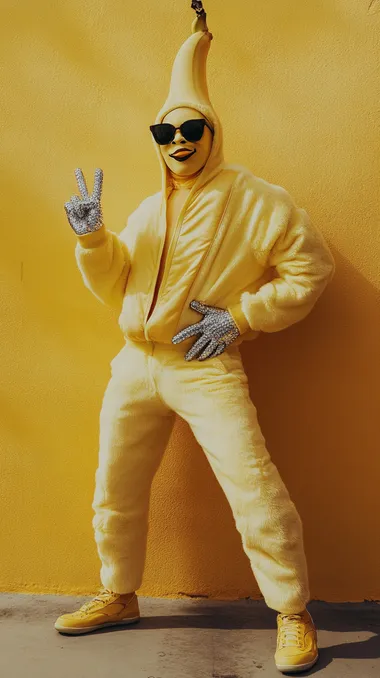 Banana Man: 80s Host with Diamond Hands Banana Man: 80s Host with Diamond Hands