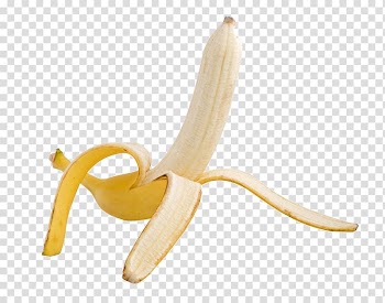 Banana peel Fruit , Peeled banana transparent background PNG clipart